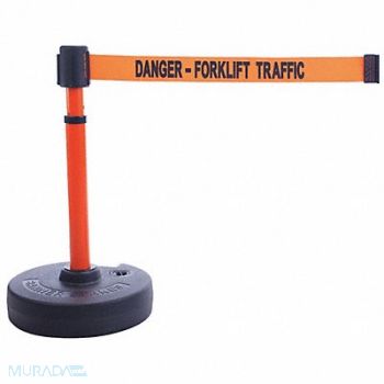 BANNER STAKES Barrier System Danger - Forklift Traffic, 45NC33