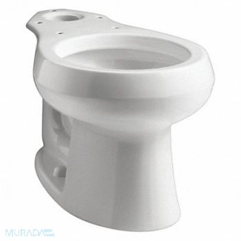 KOHLER Toilet Bowl Round Floor Gravity Tank, 45NC64
