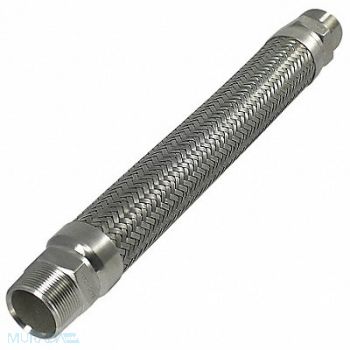 HOSE MASTER Metal Hose Assembly 1-1/2 I.D.18, 45NF86
