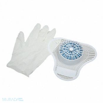 ABILITY ONE UrinalScreenKit Triangle Whte 2.5oz PK12, 45NG39