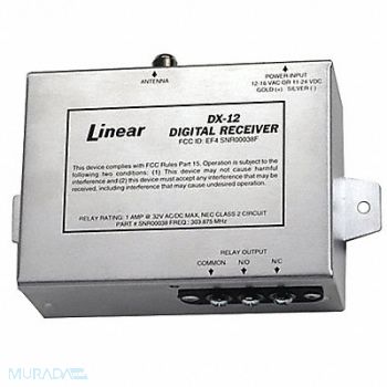 LINEAR One-Channel Metal Case Receiver 304 MHz, 45NK90