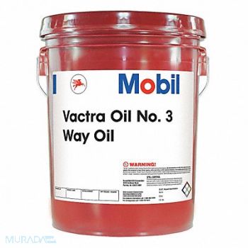 MOBIL Way Oil Amber Mineral 5 gal., 45NM36