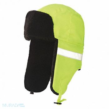 TOUGH DUCK Hi-Vis Hat Yellow 23-3/4 in., 45NM95