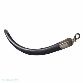 VISIONTRON Barrier Rope Black 6 ft., 45NT88