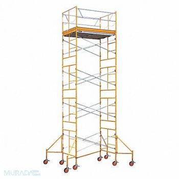 BIL-JAX Scaffold Tower 21 ft H 2000 lb., 45NU29