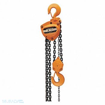 HARRINGTON Manual Chain Hoist 20 ft.Lift, 45NV27