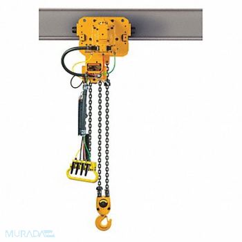 HARRINGTON Air Chain Hoist Powered Trolley 1000 lb., 45NV58