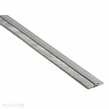 NATIONAL GUARD Door Sweep 4 ft A. Aluminum Nylon Brush, 45NW13