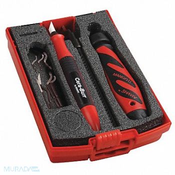 SHAVIV Deburring Tool Set Aluminum Steel TiN, 45NX51