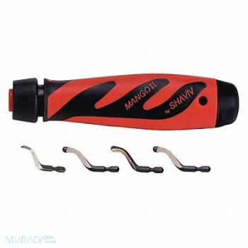 SHAVIV Deburring Tool Set Plastic Hi Speed Stl., 45NX66