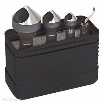 SHAVIV Deburring Tool Set High Speed Steel, 45NX94