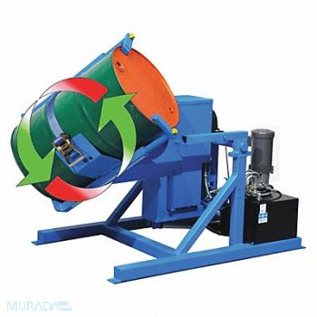 MORSE DrmTmblr TilttoLoad 30to55gal 23.5in Dia, 45PC70