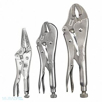 IRWIN VISE-GRIP Locking Plier Sets Plain Grip 3 Pcs, 45PD82
