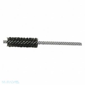 WESTWARD Double Spiral Tube Brush 0.005 Wire PK10, 45PE83