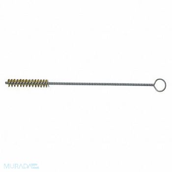 WESTWARD Single Spiral Tube Brush 1/8 Trim L PK10, 45PE98