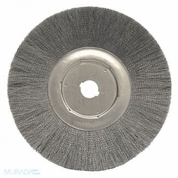 WESTWARD Wire Wheel Brush Max RPM 3000 3/4 in W, 45PF02