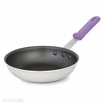 VOLLRATH Fry Pan Silver/Black 1-3/4 in Inside D, 45RJ64