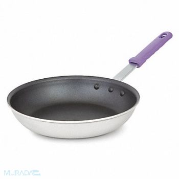 VOLLRATH Fry Pan Silver/Black 1-7/8 in Inside D, 45RJ65