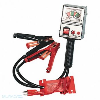 ASSOCIATED EQUIP Battery Tester Analog 6 to 12V 125A, 45RK07