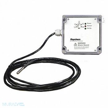 RAYCHEM Line Volt Electronic Tstat 100 to 277VAC, 45RK49