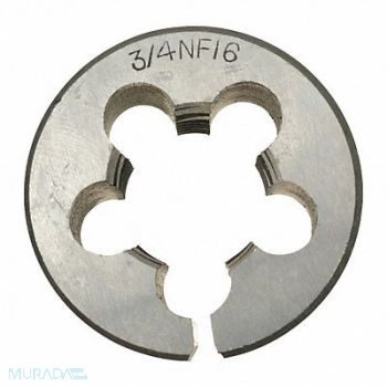 WESTWARD Alloy Steel Die 3/4-16 UNF, 45T859