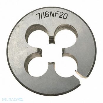 WESTWARD Alloy Steel Die 7/16-20 UNF, 45T878