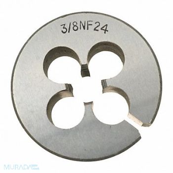 WESTWARD UNF Alloy Steel Die 3/8-24 UNF, 45T907