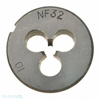 WESTWARD Alloy Steel Die 10-32 UNF, 45T987