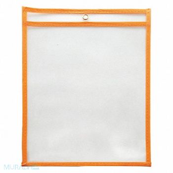 GRAINGER APPROVED Shop Ticket Holder Orange 10 in W PK15, 45TU81