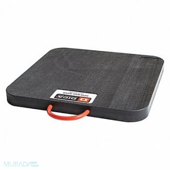 SAFETY TECH OUTRIGGER PAD Crane Pad UHMW HDPE 24 in L 2 in Thick, 45TX99