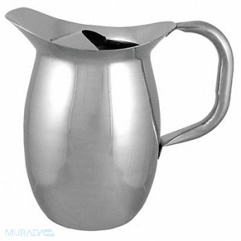 ITI Bell Pitcher 2 qt w/guard Silver, 45U742