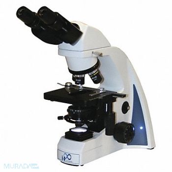 LW SCIENTIFIC Binocular Microscope 6-7/64 in W LED, 45UA25