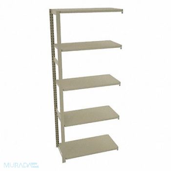 TENNSCO Boltless Shelving 18x90x36in AdOn, 45UW56