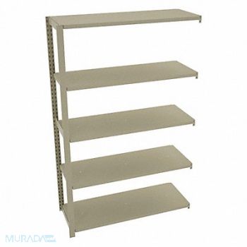 TENNSCO Boltless Shelving 18x78x48in AdOn, 45UW61