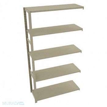 TENNSCO Boltless Shelving 18x90x48in AdOn, 45UW62