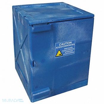 EAGLE Corrosive Safety Cabinet Blue, 45UW81