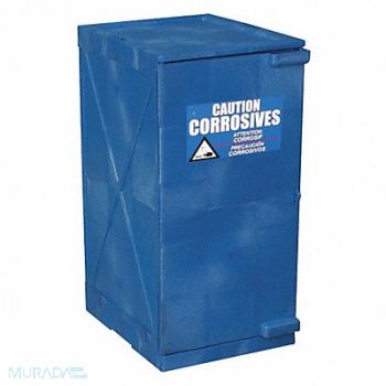 EAGLE Corrosive Safety Cabinet 18in.W Blue, 45UW86
