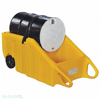 EAGLE Drum Containment Dolly Yellow 69 in.H, 45UW93
