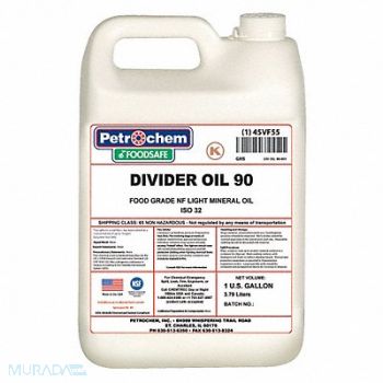 PETROCHEM Food Grade Divider Oil 90 1 gal., 45VF55