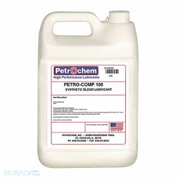 PETROCHEM Compressor Oil 1 gal Jug 30 SAE Grade, 45VF75