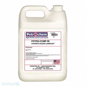 PETROCHEM Compressor Oil 1 gal Jug 20 SAE Grade, 45VF76