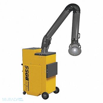 VENTBOSS BY ROBOVENT Portable Fume Extractor 10 ft L Arm, 45WD27
