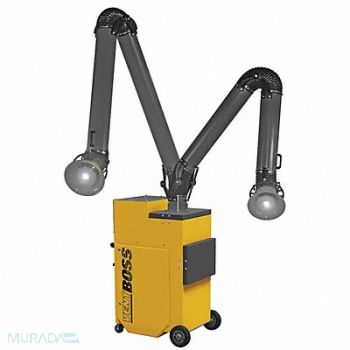 VENTBOSS BY ROBOVENT Portable Fume Extractor 10 ft L Arm, 45WD28