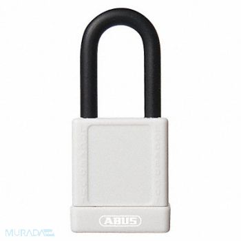 ABUS Lockout Padlock KD White 1-3/4 H, 45WM48
