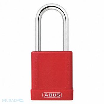 ABUS J5206 Lockout Padlock KD Red 1-3/4 H, 45WM62