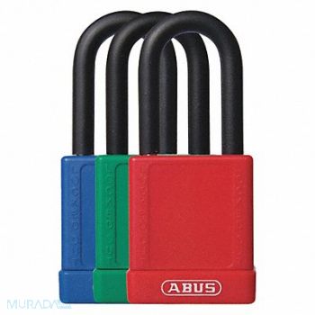 ABUS Lockout Padlock KD Assorted 3 H PK6, 45WP10