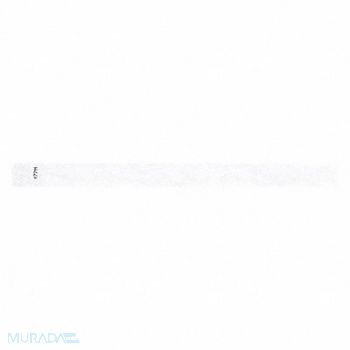 IDENTIPLUS ID Wristband Adhesive White PK500, 45YN59