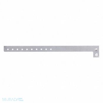 IDENTIPLUS ID Wristband L-Shaped Silver PK500, 45YN80