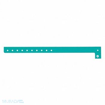 IDENTIPLUS ID Wristband L-Shaped Aqua PK500, 45YN81
