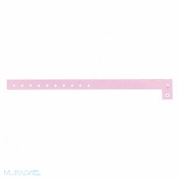 IDENTIPLUS ID Wristband L-Shaped Lavender PK500, 45YN82